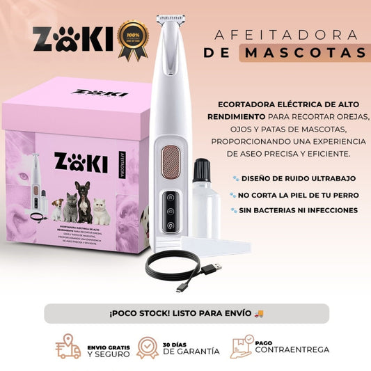 Zoki  – Afeitadora para cuidado de Mascotas