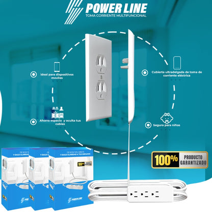 PowerLine - Toma corriente multifuncional