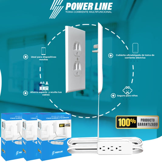 PowerLine - Toma corriente multifuncional