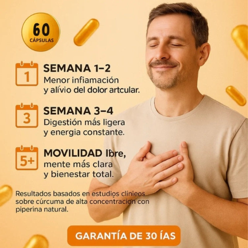 Capsulas de Curcuma - OFERTA 2X1