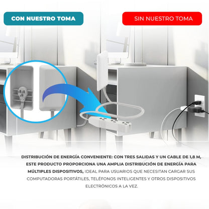 PowerLine - Toma corriente multifuncional