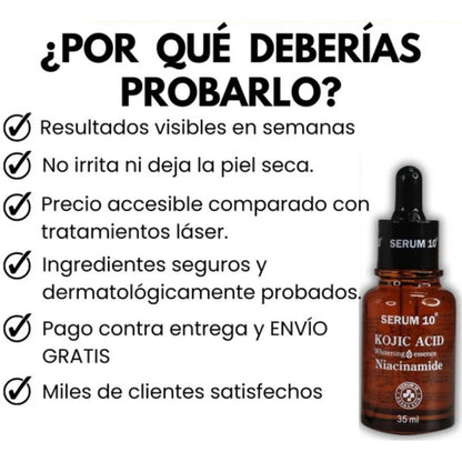 Kojiluxe™ - Tu piel, más clara, uniforme y radiante - OFERTA 2X1