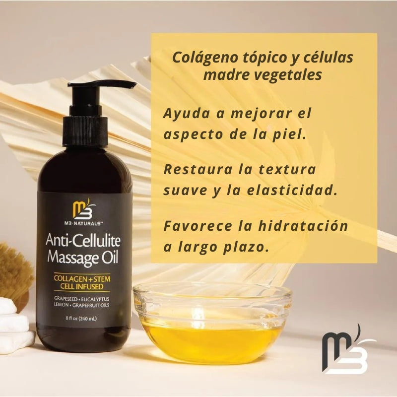 Aceite reafirmante anticelulítico para mujeres