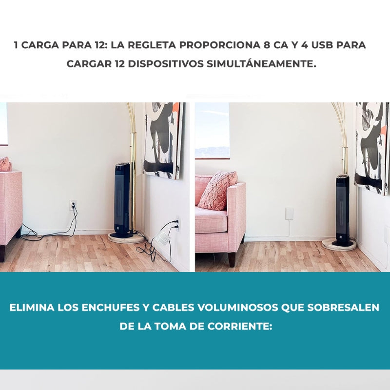PowerLine - Toma corriente multifuncional