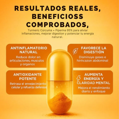 Capsulas de Curcuma - OFERTA 2X1
