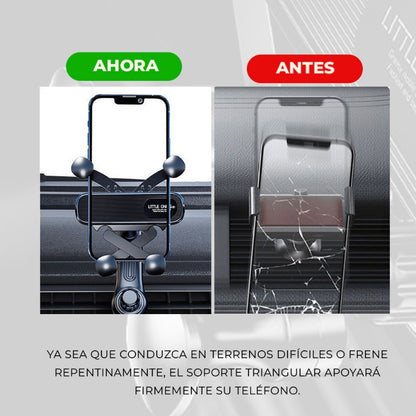 Soporte 360° para teléfono con 6 puntos de anclaje