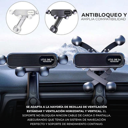 Soporte 360° para teléfono con 6 puntos de anclaje
