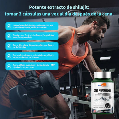 Shilajit Ultra | ¡Venta Flash!⚡¡Más de 50K VENDIDOS!💥🏆Potenciador Natural Poderoso de Tamaño y Resistencia para Hombres