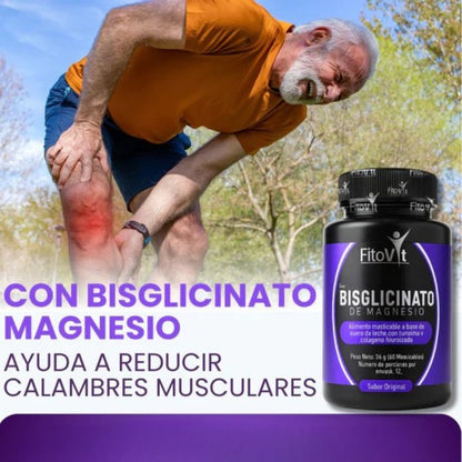 Bisglicinato de Magnesio - Relaja y recupera tus musculos - OFERTA 2X1
