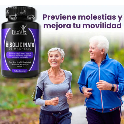 Bisglicinato de Magnesio - Relaja y recupera tus musculos - OFERTA 2X1